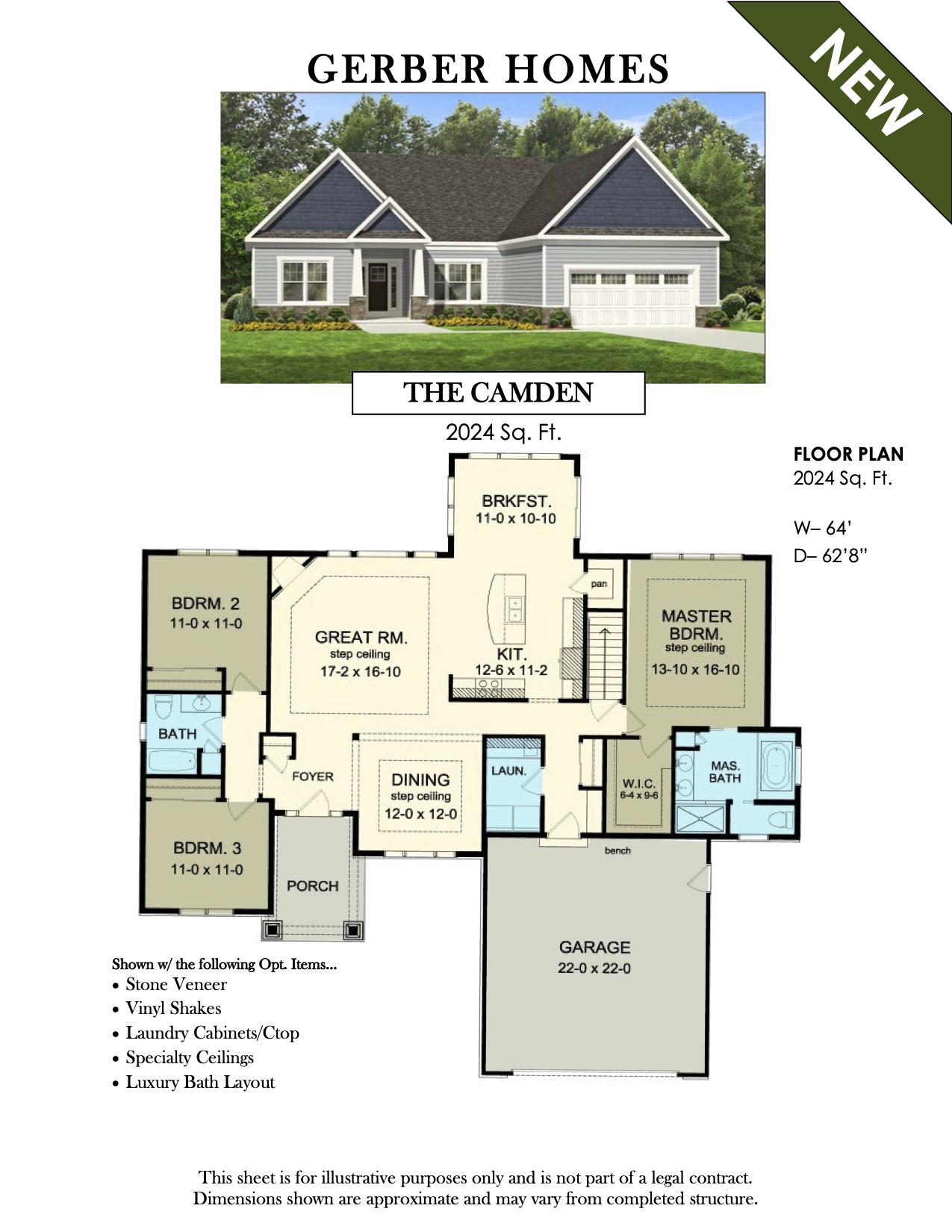 Custom Home Floor Plans Gerber Homes